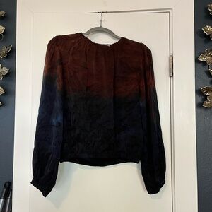 CLOTH AND STONE OMBRÉ TOP